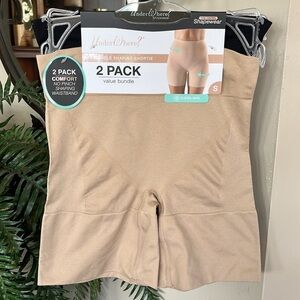 Brand New Under Where? 2-Pack Firm Control Shapewear Cooling Shaping Shortie
